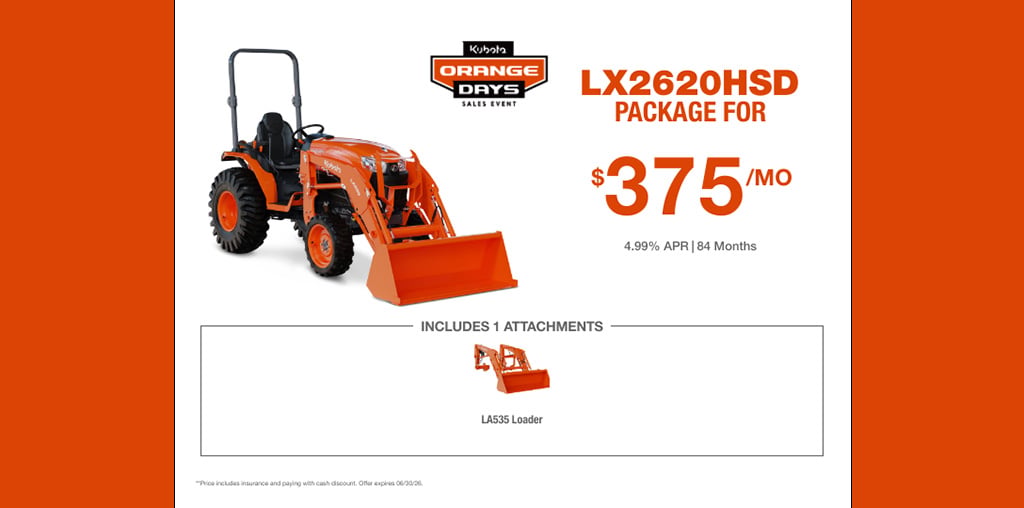 LX2620HSD Package - LX2602HSD with Loader